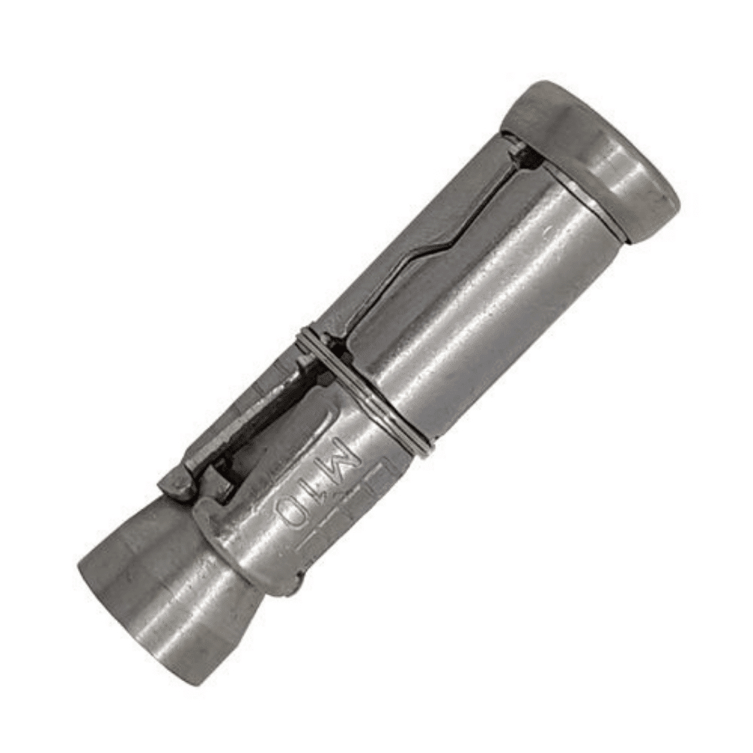 8 mm Shield Anchor – High Grip Expansion Sleeve for Use with Fix Bolts in Concrete and Brick, Reliable Heavy Duty Fixing for Frames, Brackets and Structural Supports